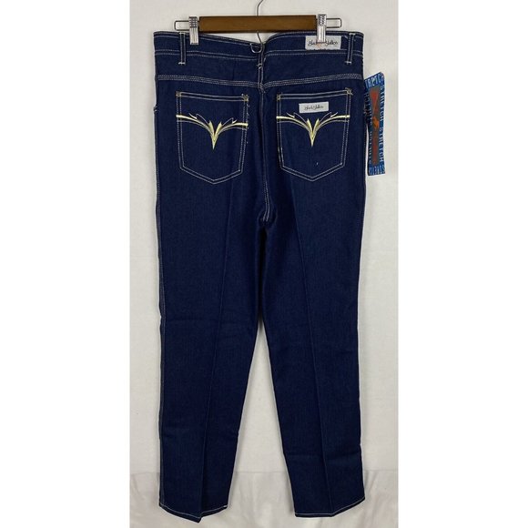 NWT Black Stallion Mens Blue Denim Jeans Size 36x34 - Picture 6 of 9